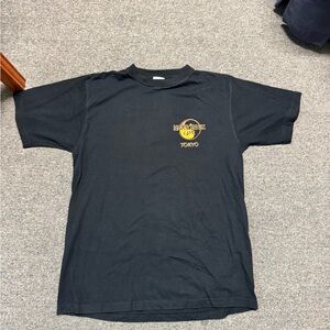 Vintage Hard Rock Cafe Tokyo Black T-Shirt Size L